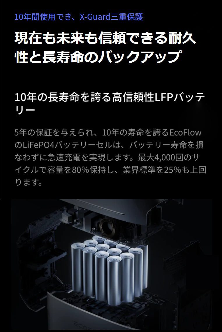 ポータブル電源 大容量 EcoFlow｜エコフロー【DELTA 3 Plus】デルタ 3 プラス